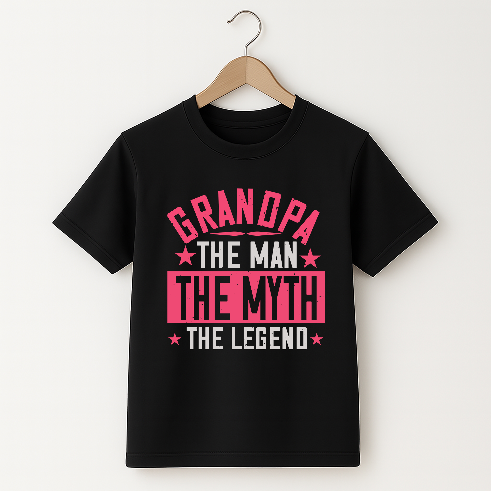Grandpa – The Man, The Myth, The Legend T-Shirt – Father’s Day Gift