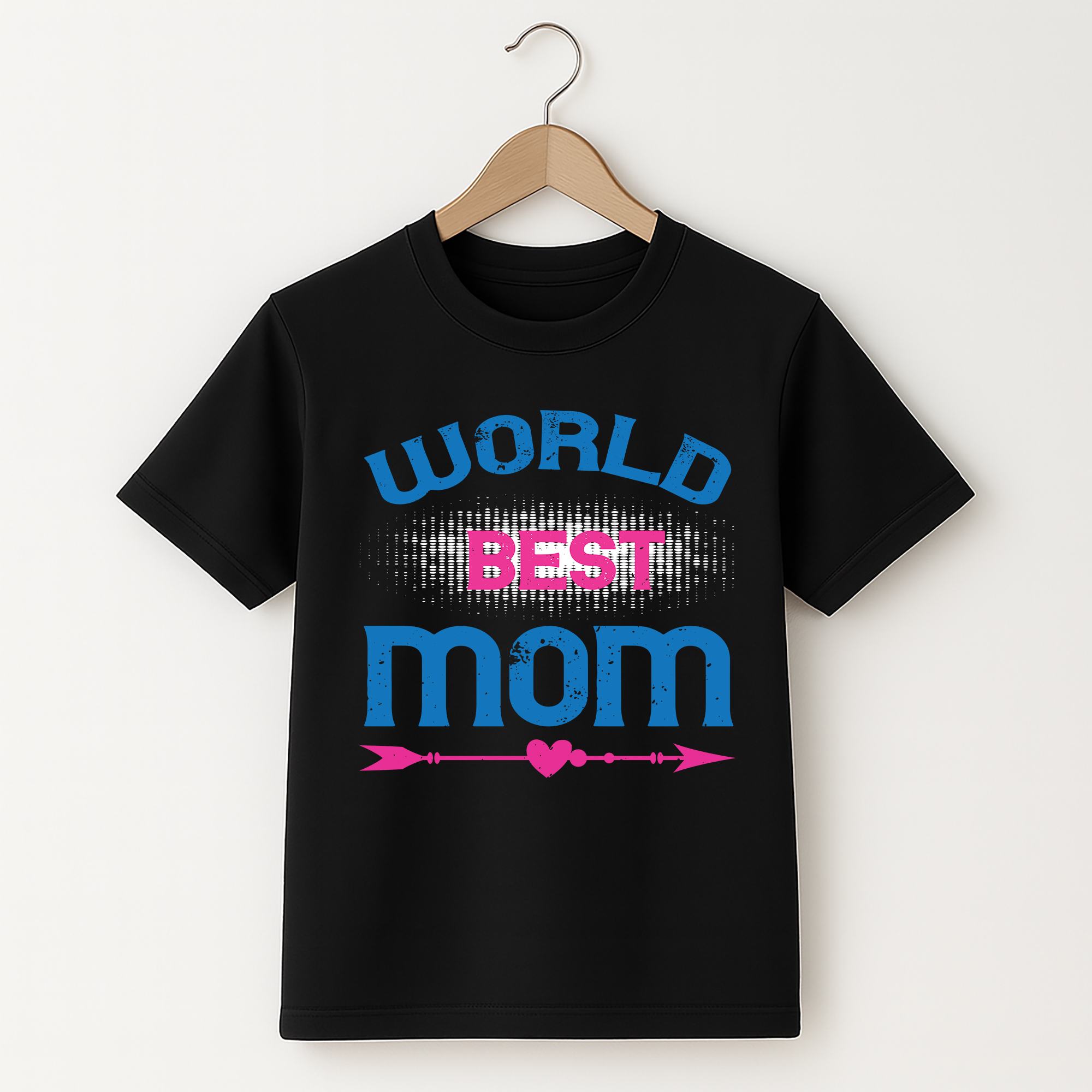 Best Mom Ever T-Shirt – Mother’s Day Gift with Heart Design