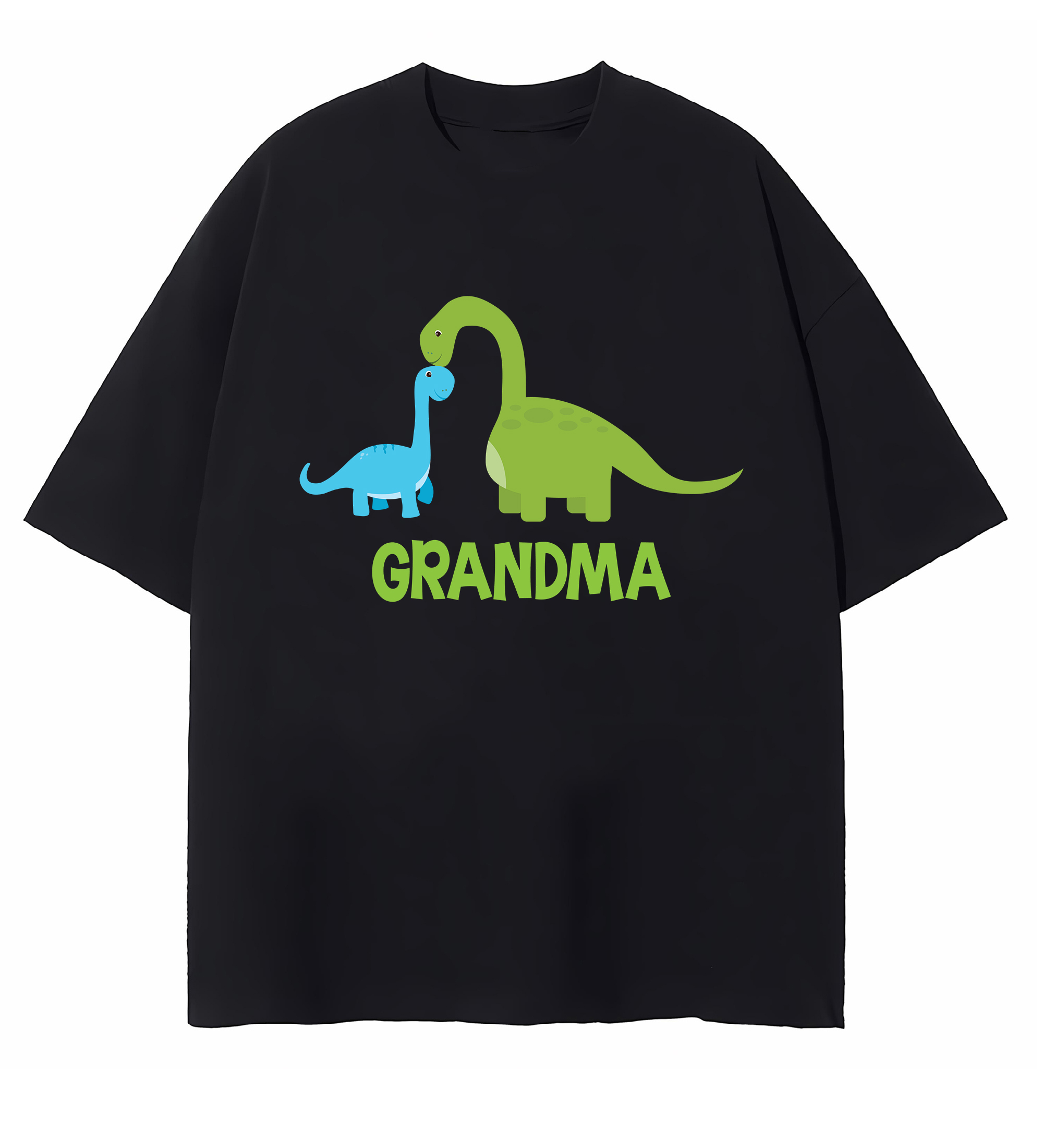 Grandma Dinosaur T-Shirt, Cute Brontosaurus Family Graphic Shirt, Mother’s Day Gift